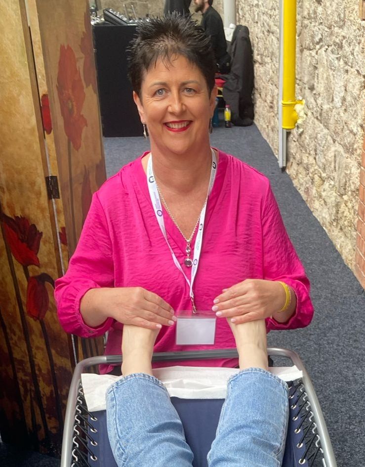 Reflexology foot chart